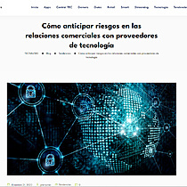 Cmo anticipar riesgos en las relaciones comerciales con proveedores de tecnologa